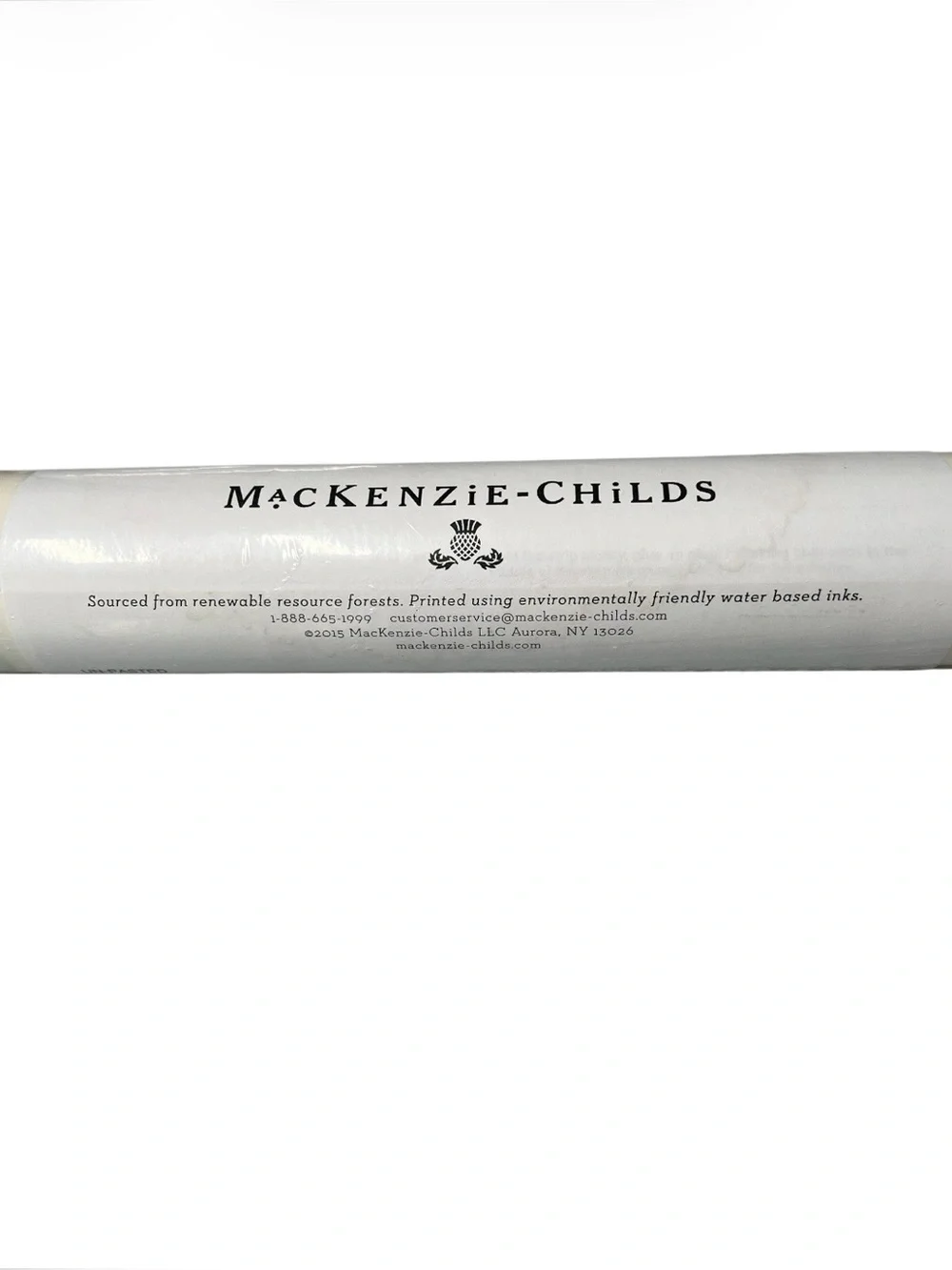 MacKenzie-Childs Parchment Check Wallpaper NEW 56 Sq Ft 36500-140